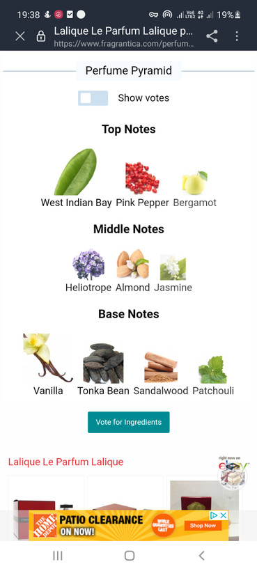 عطر ادکلن لالیک لی پرفیوم(لا پرفیوم) قرمز ۱۰۰ میل زنانه