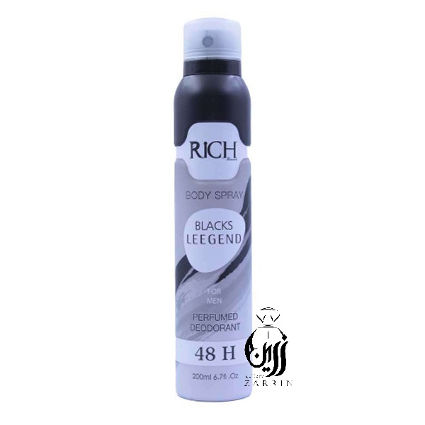 اسپری ریچ بلک لجند مردانه ۲۰۰میل